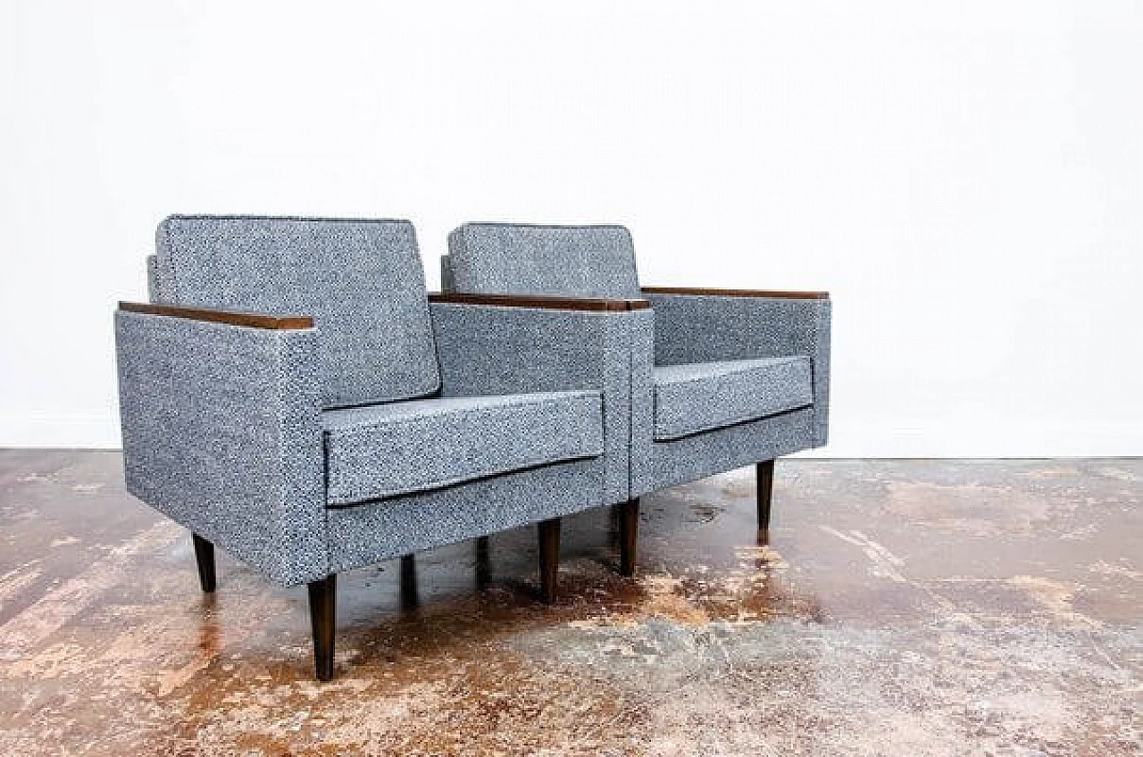 Coppia di poltrone Nowe-B di Nowińskie Fabryki Mebli, anni '70 8