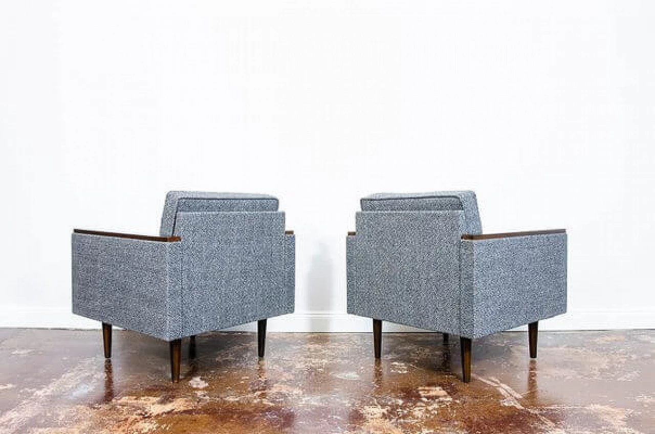 Pair of Nowe-B armchairs by Nowińskie Fabryki Mebli, 1970s 11