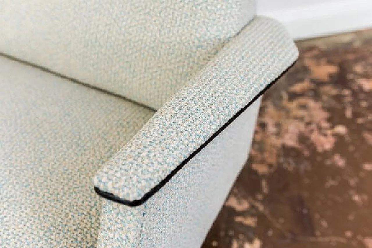 Poltrona ungherese in legno e tessuto, anni '60 14