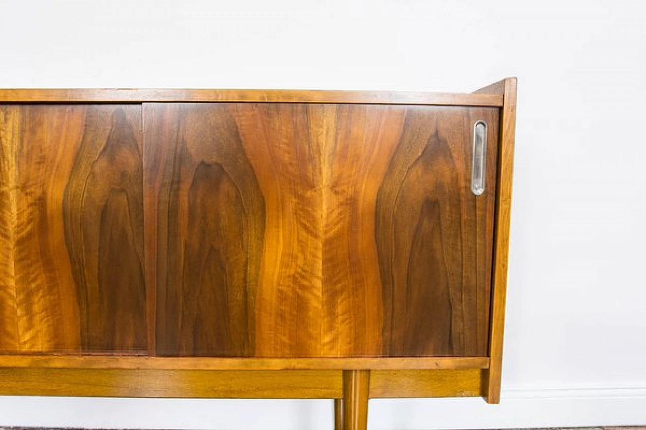 Credenza in noce e faggio di Bytomskie Fabryki Mebli, anni '60 8