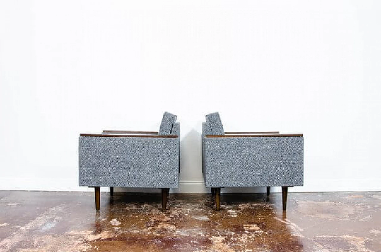 Pair of Nowe-B armchairs by Nowińskie Fabryki Mebli, 1970s 15