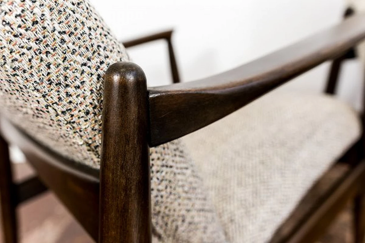 Coppia di poltrone GFM-64 di Edmund Homa per GFM, anni '60 2