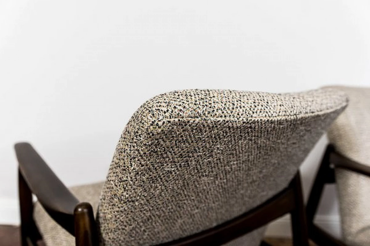 Coppia di poltrone GFM-64 di Edmund Homa per GFM, anni '60 6