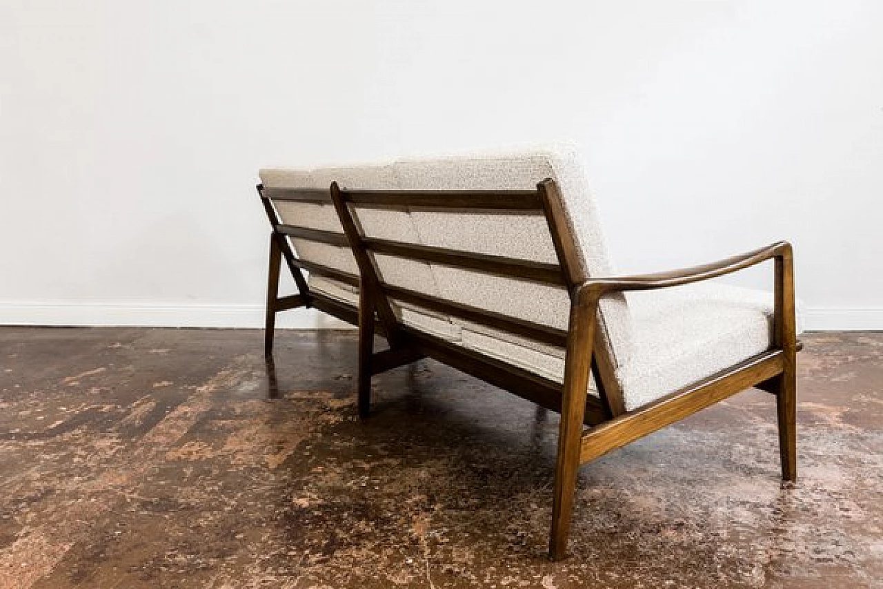 Coppia di poltrone e divano scandinave, anni '60 28