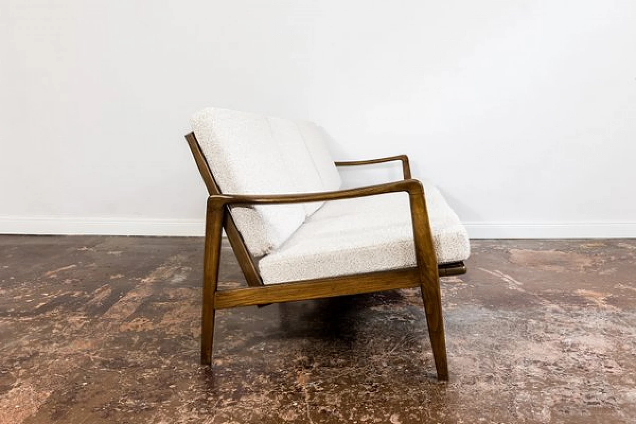 Coppia di poltrone e divano scandinave, anni '60 31