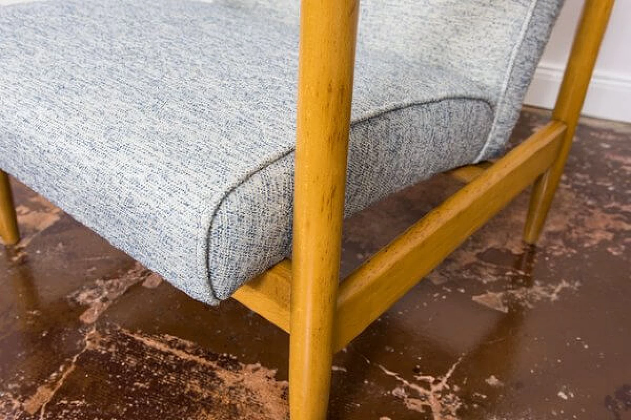 Coppia di poltrone GFM-142 di Edmund Homa, anni '60 5