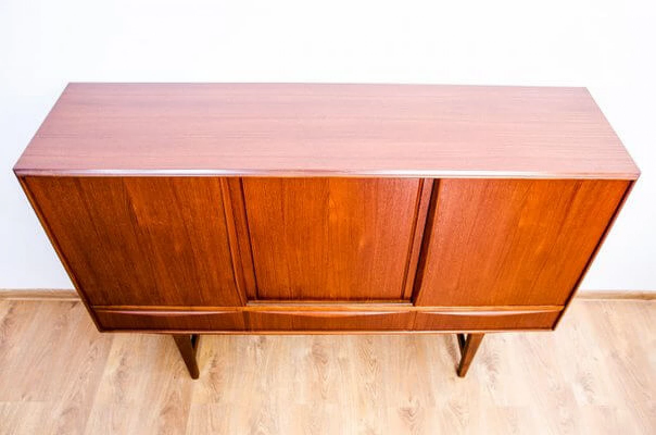 Credenza danese  in teak di EW Bach per Sejling Skabe, anni '50 14