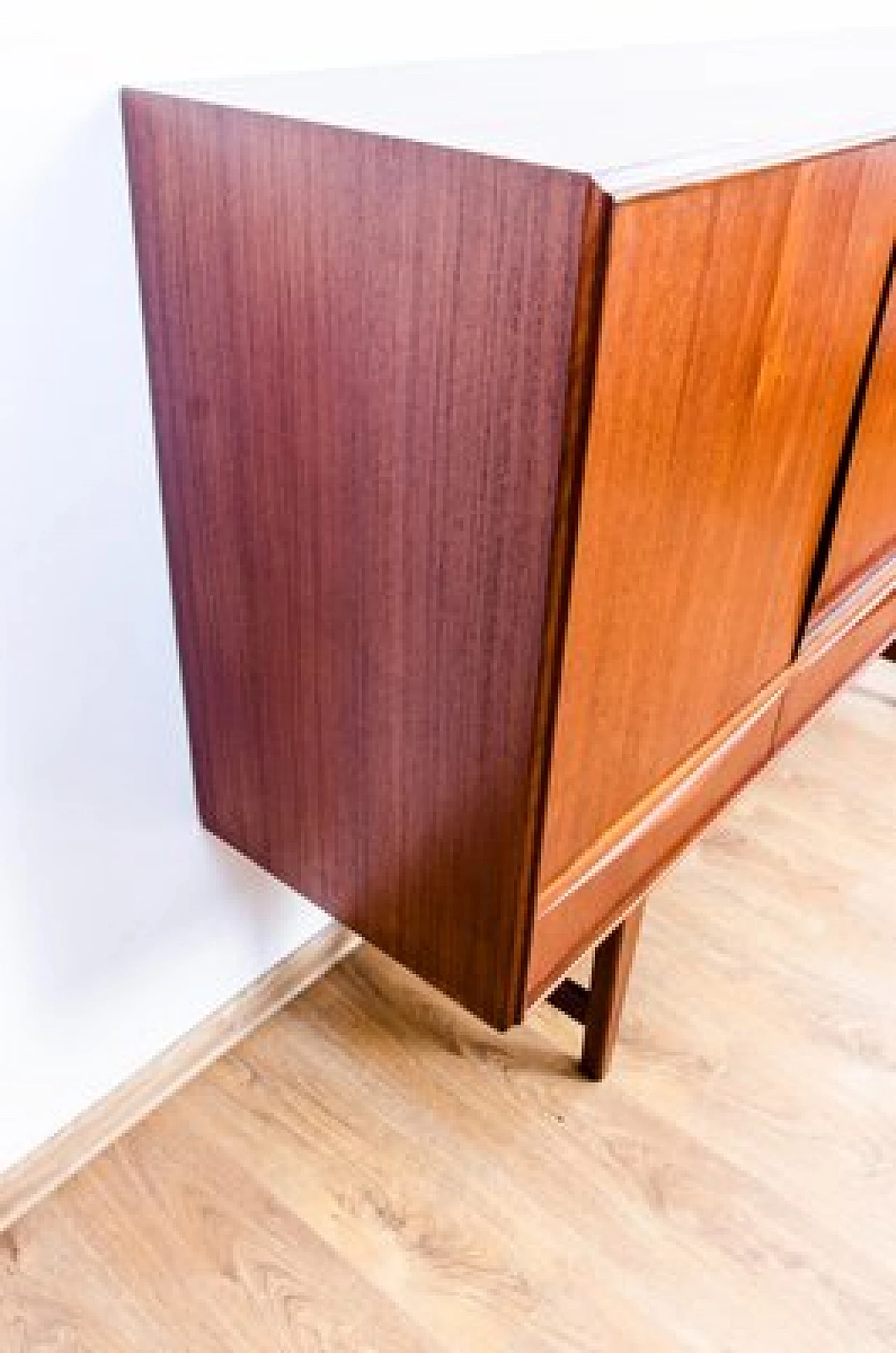 Credenza danese  in teak di EW Bach per Sejling Skabe, anni '50 15