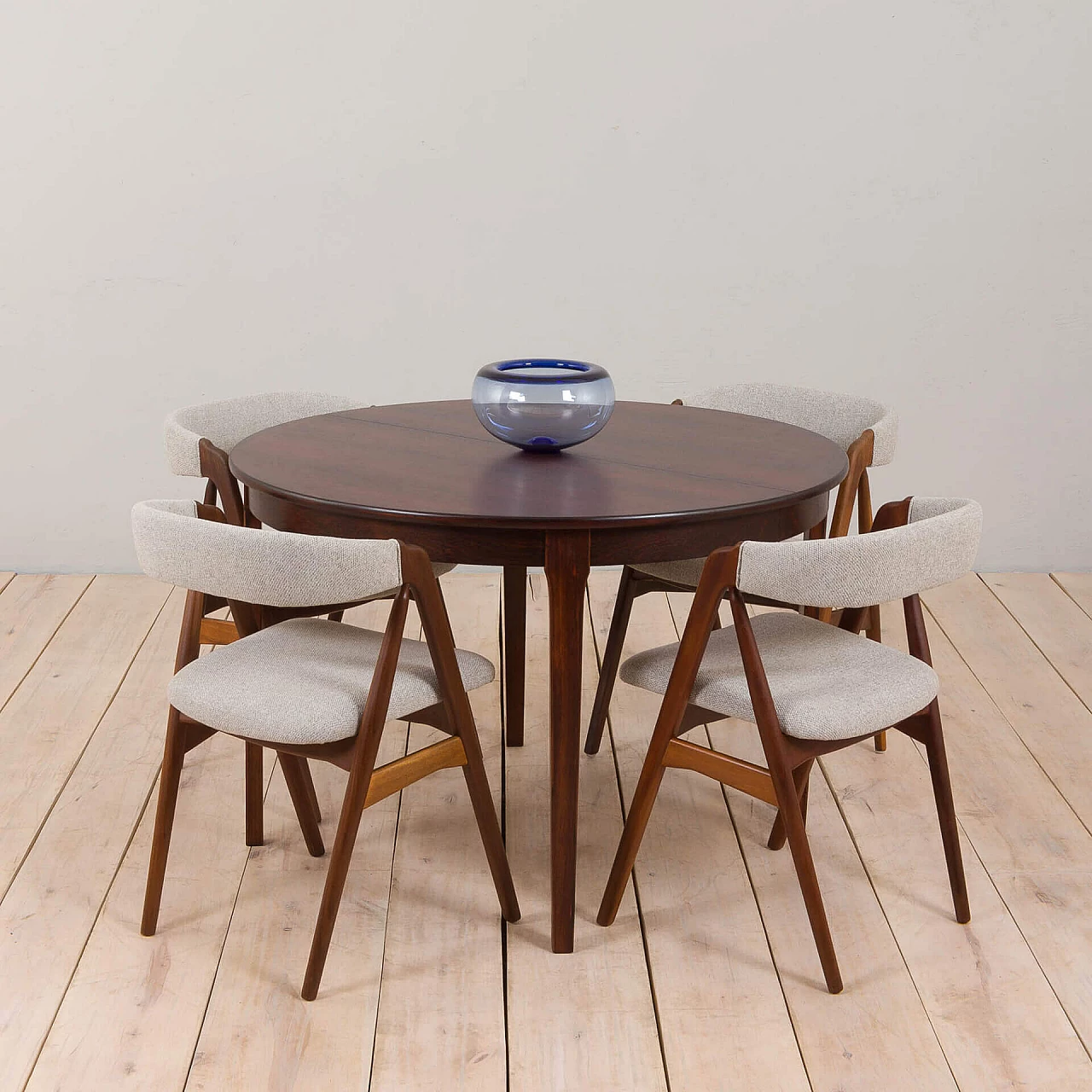 Rosewood extendable table attributed to Svend Åge Madsen, 1960s 1