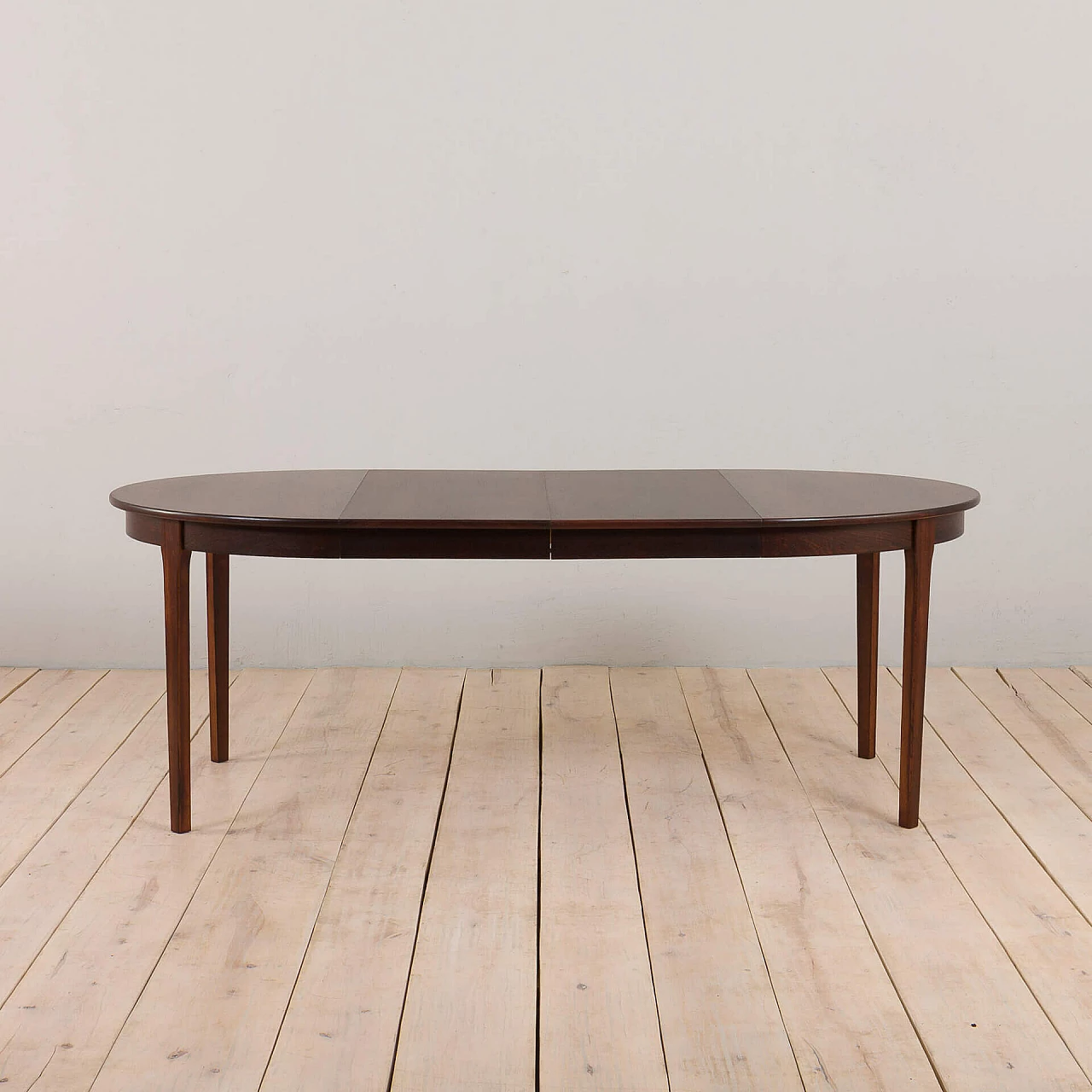 Rosewood extendable table attributed to Svend Åge Madsen, 1960s 4