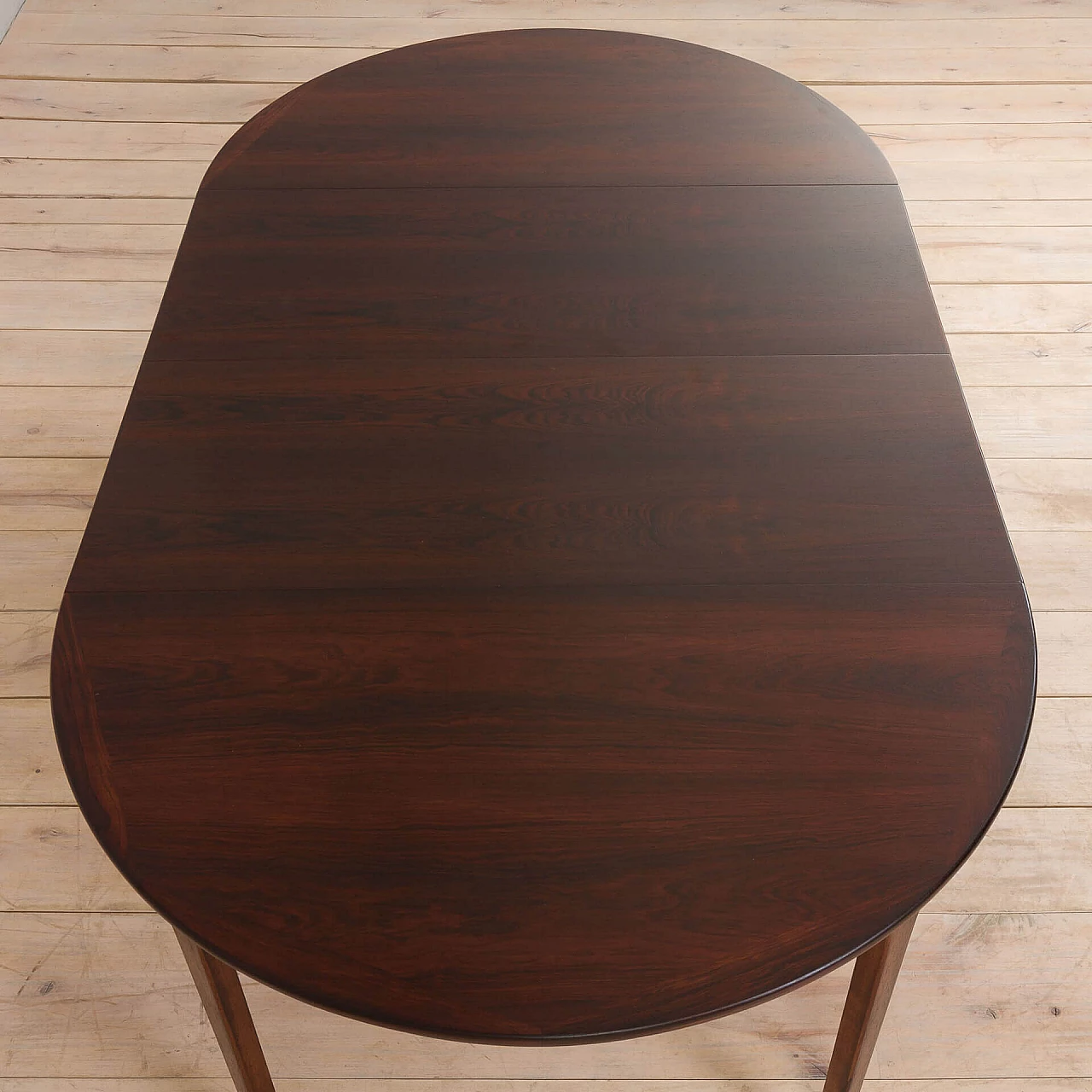 Rosewood extendable table attributed to Svend Åge Madsen, 1960s 5