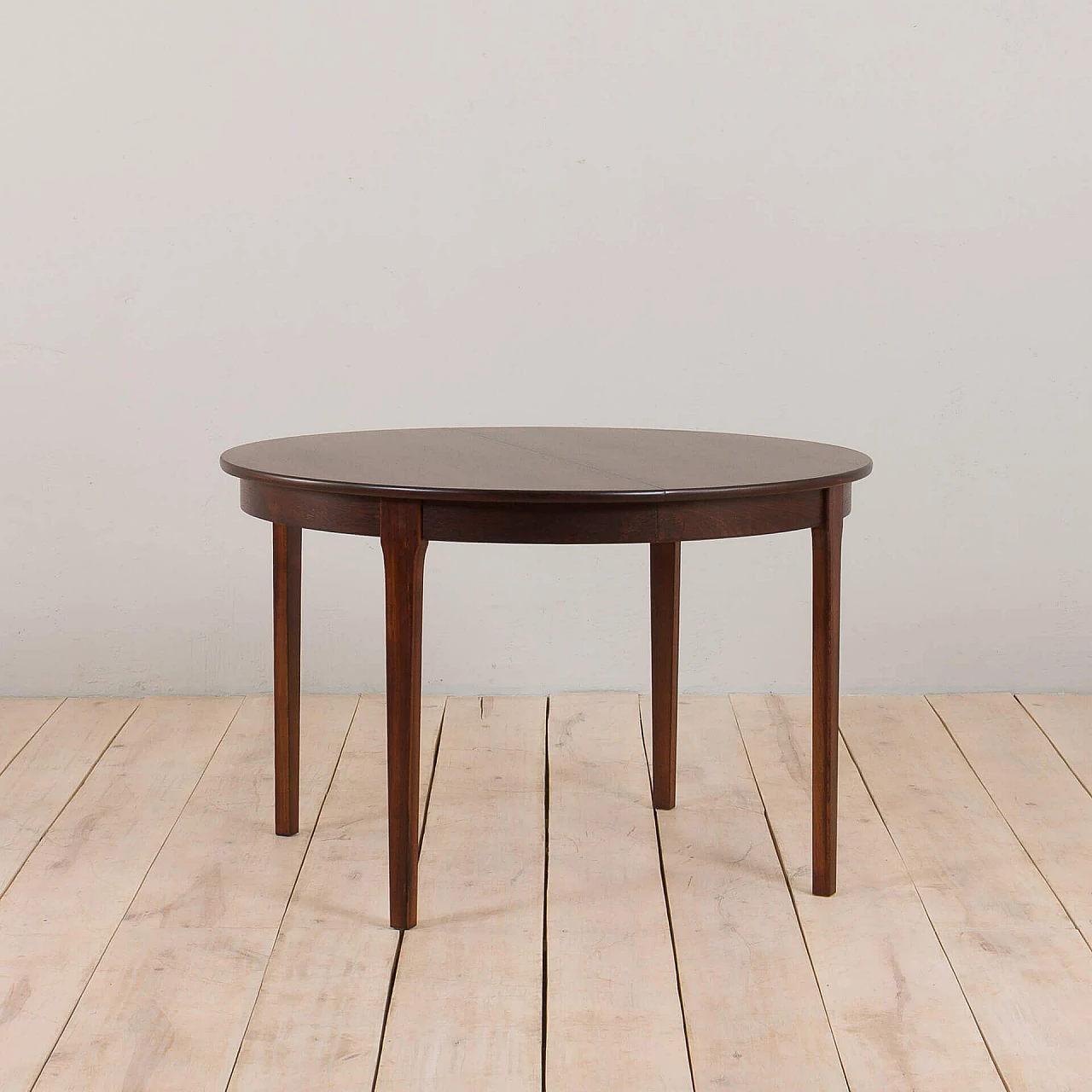 Rosewood extendable table attributed to Svend Åge Madsen, 1960s 8