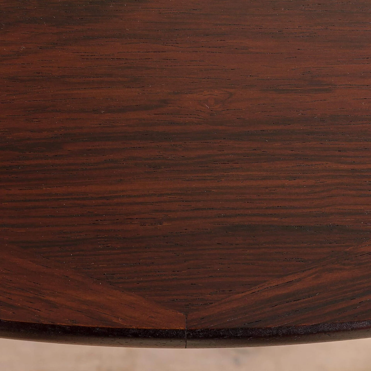 Rosewood extendable table attributed to Svend Åge Madsen, 1960s 10