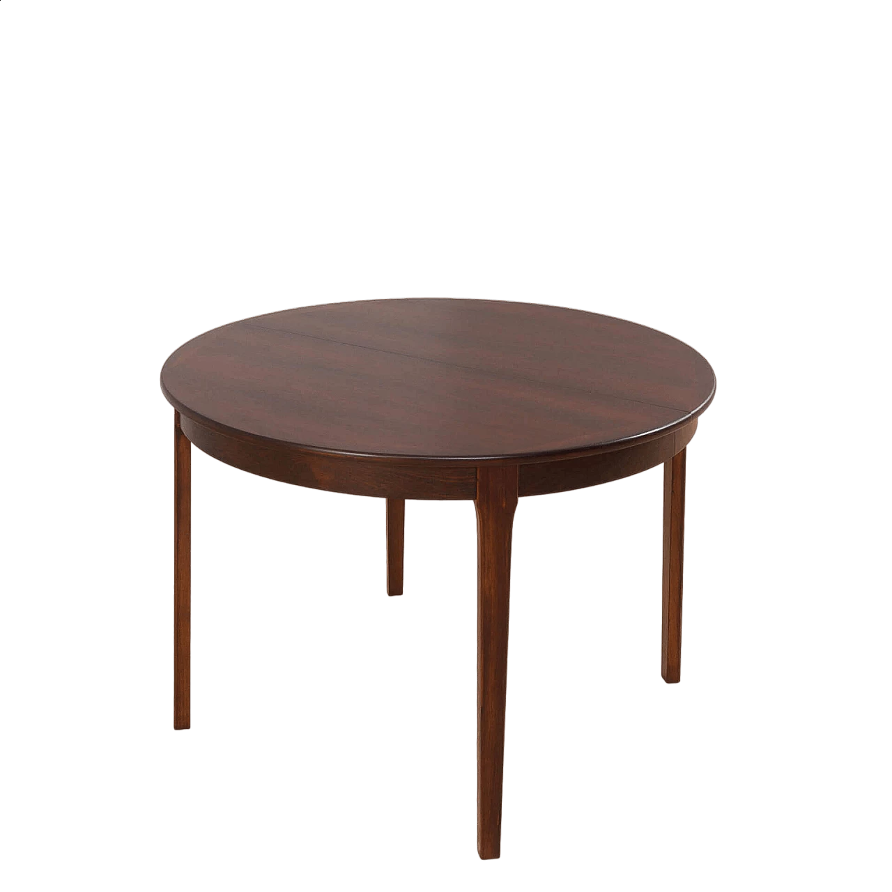 Rosewood extendable table attributed to Svend Åge Madsen, 1960s 12