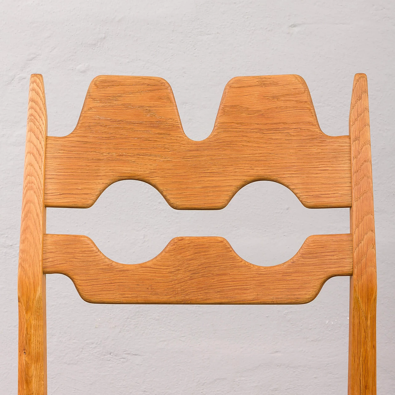 6 Oak chairs by Henning Kjaernulf for Nyrup Mobelfabrikk, 1960s 19