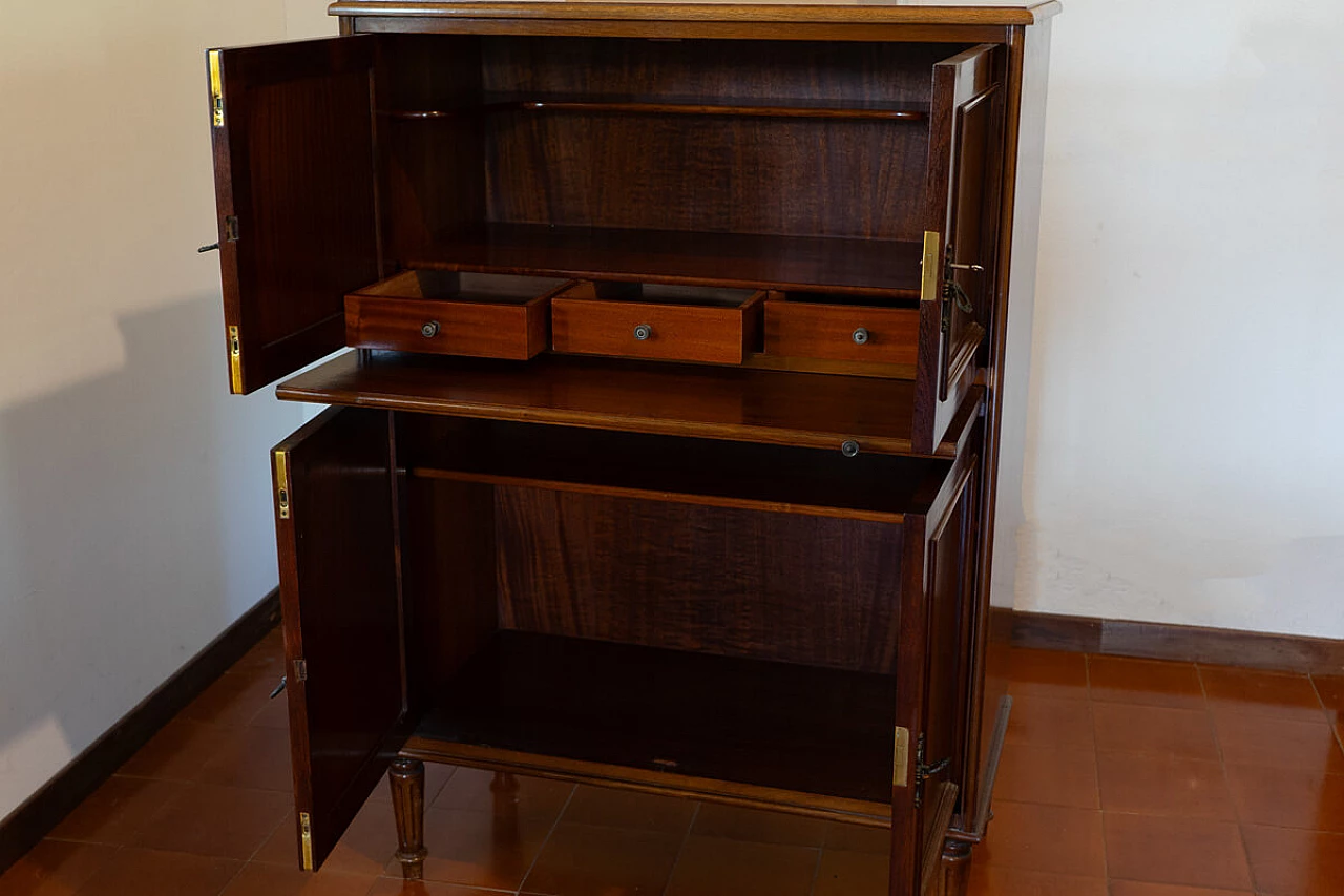Buffet in mogano in stile Regency di Leonard Moore Ltd, anni '50 3