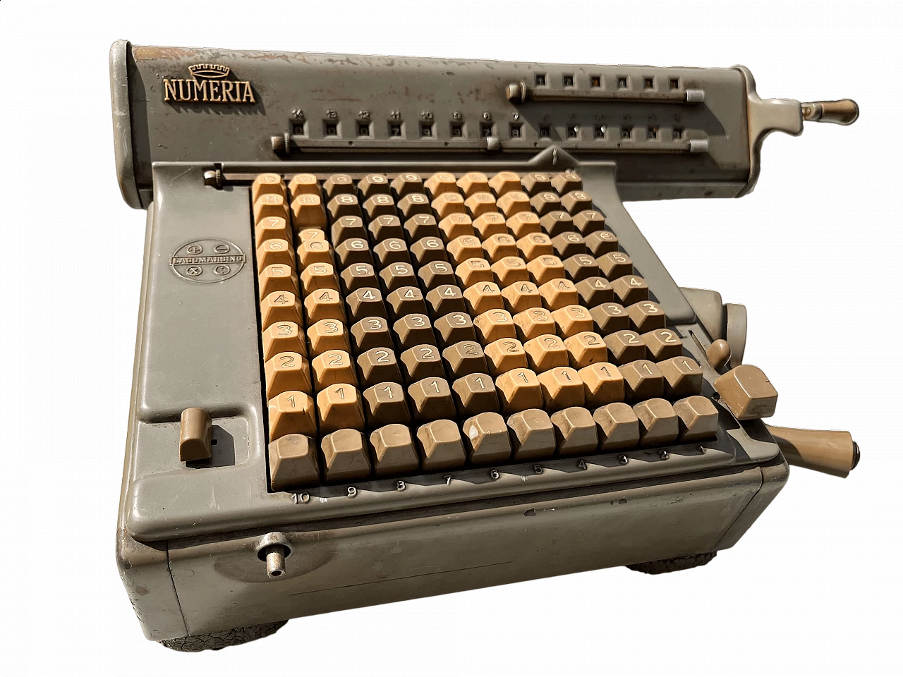 Numeria calculator by Lagomarsino, 1940s 8
