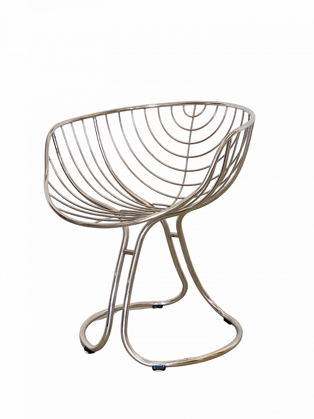 Pan Am chair in chrome-plated steel by Gastone Rinaldi for Rima, 1960s 12