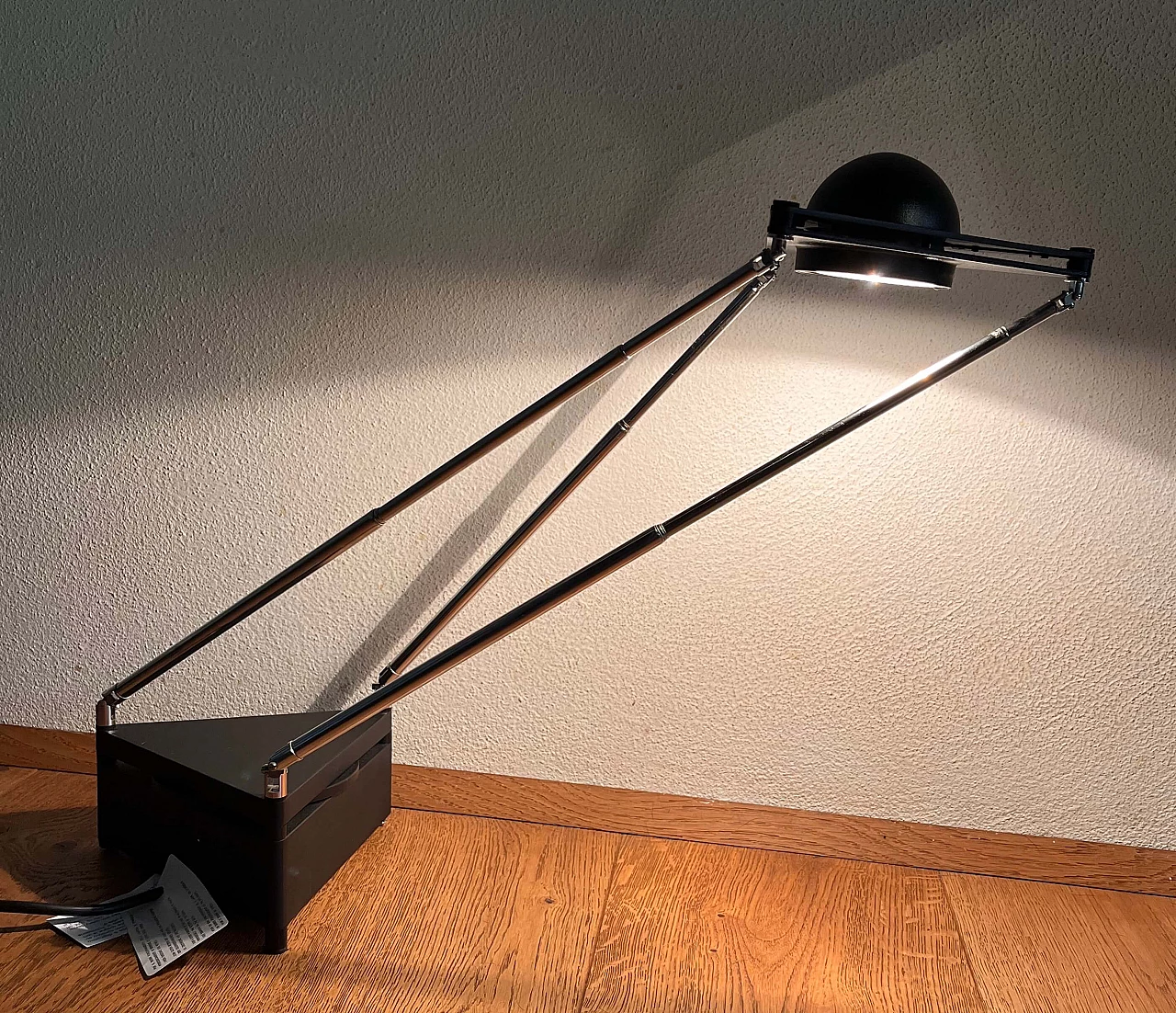 Kandido table lamps by Ferdinand Alexander Porsche for Luci Italia, 1990s 3