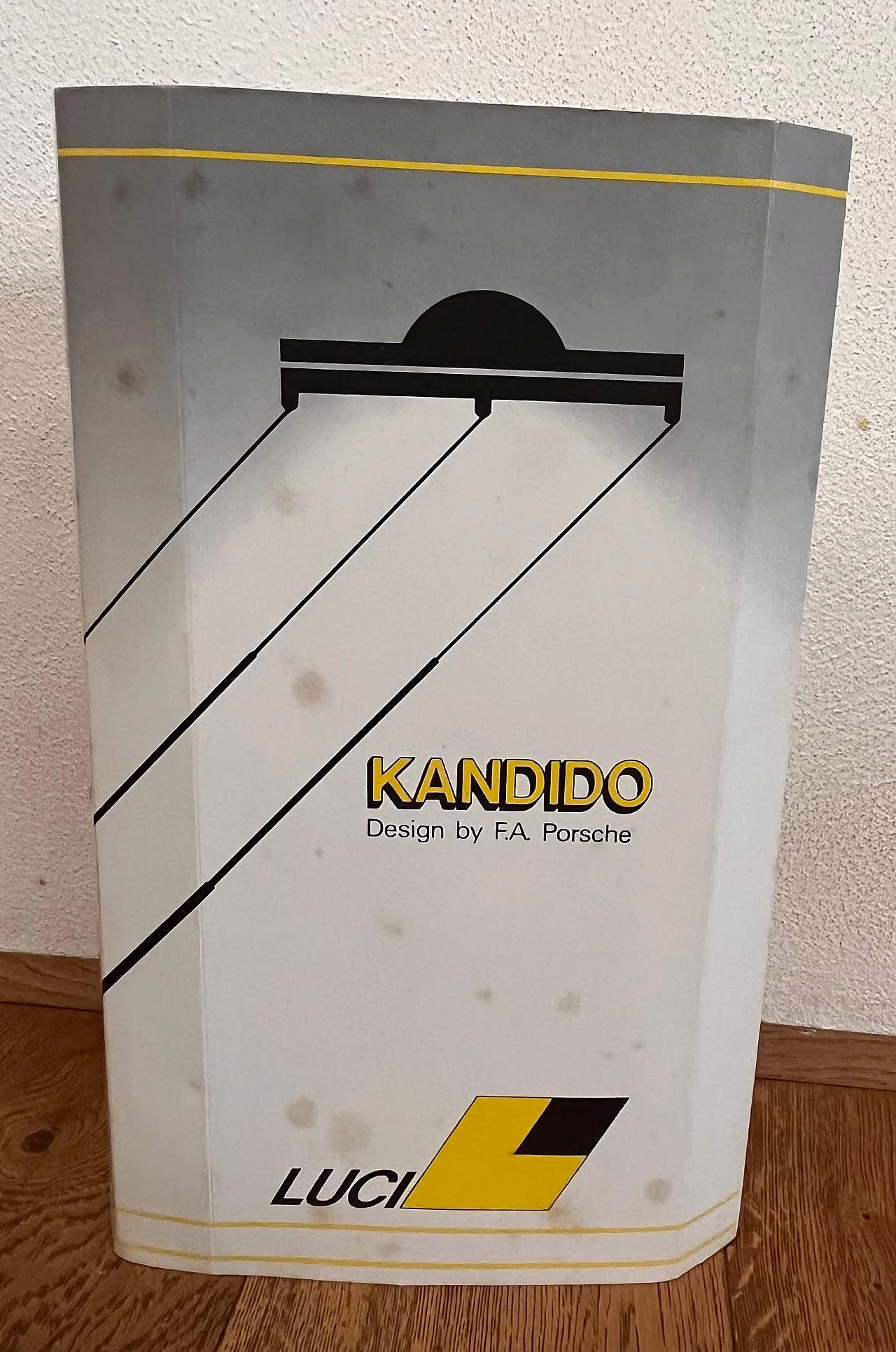 Lampada da tavolo Kandido di Ferdinand Alexander Porsche per Luci Italia, anni '90 21