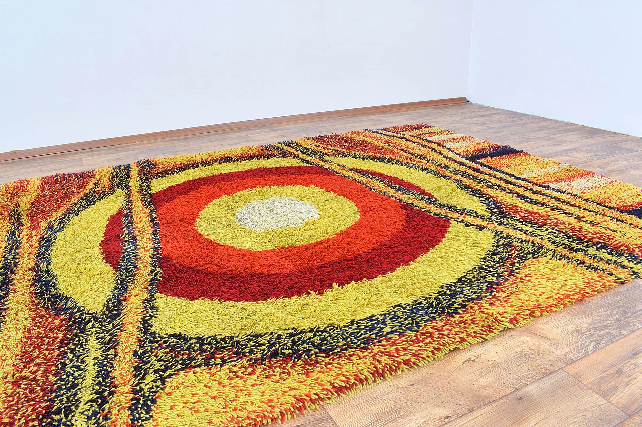 Danish Rye rug, 1960s 6