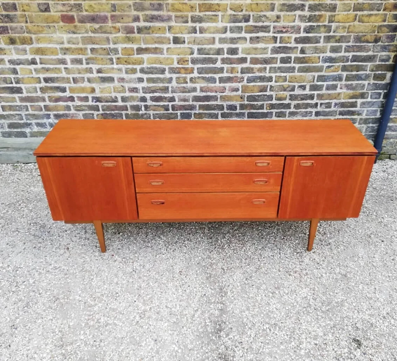 Credenza inglese in teak, anni '60 8