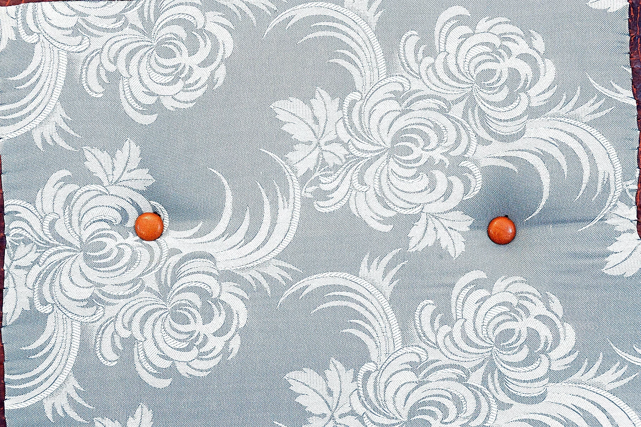 Coppia di poltrone e divano cecoslovacchi in similpelle marrone, anni '70 16