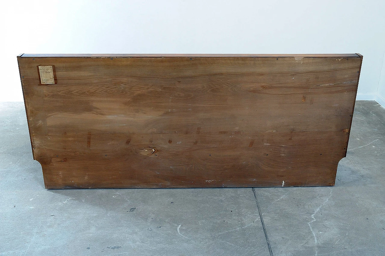 Czechoslovakian walnut veneered wood folding sofa bed, 1950s 21