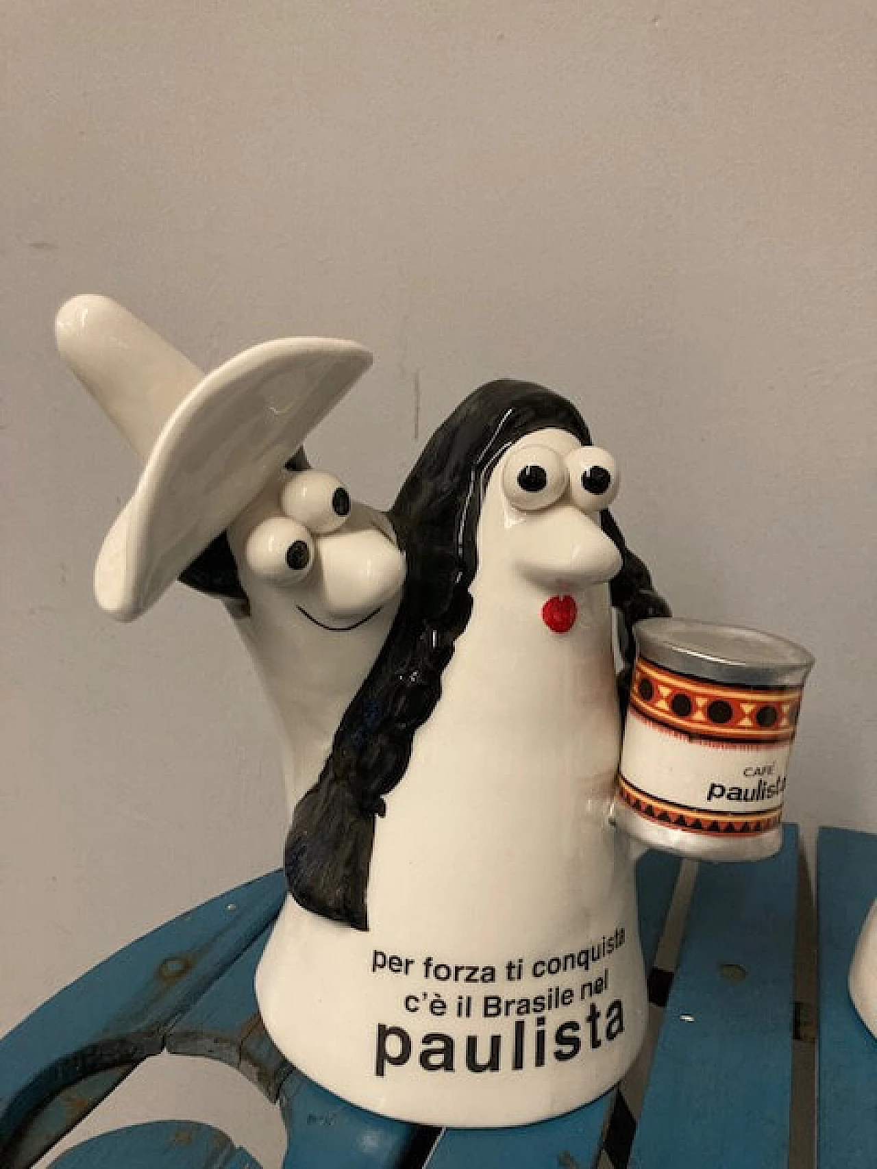 Carmensita and Caballero in ceramic by La Fenice, 1960s 2