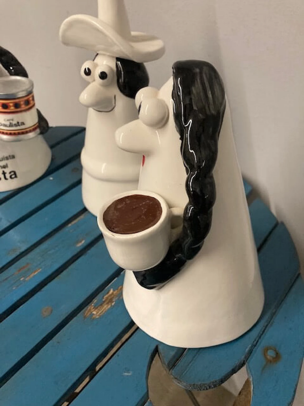 Carmensita and Caballero in ceramic by La Fenice, 1960s 7