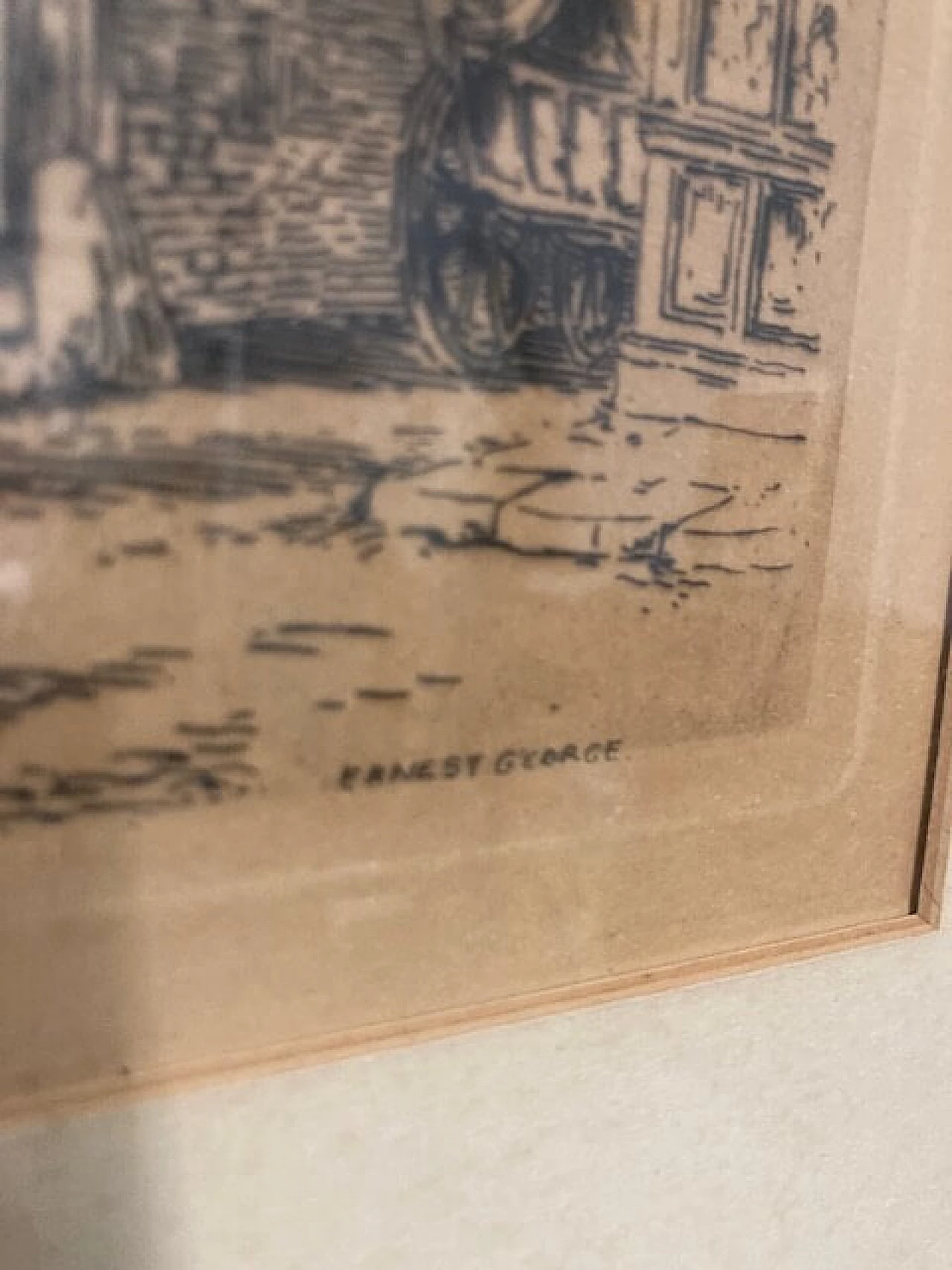 George Ernest, stazione postale, incisione, 1882 9