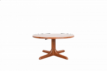 Danish coffee table in solid teak, 1970s