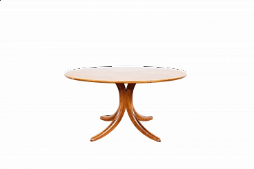 Walnut coffee table by Alma, 1960s