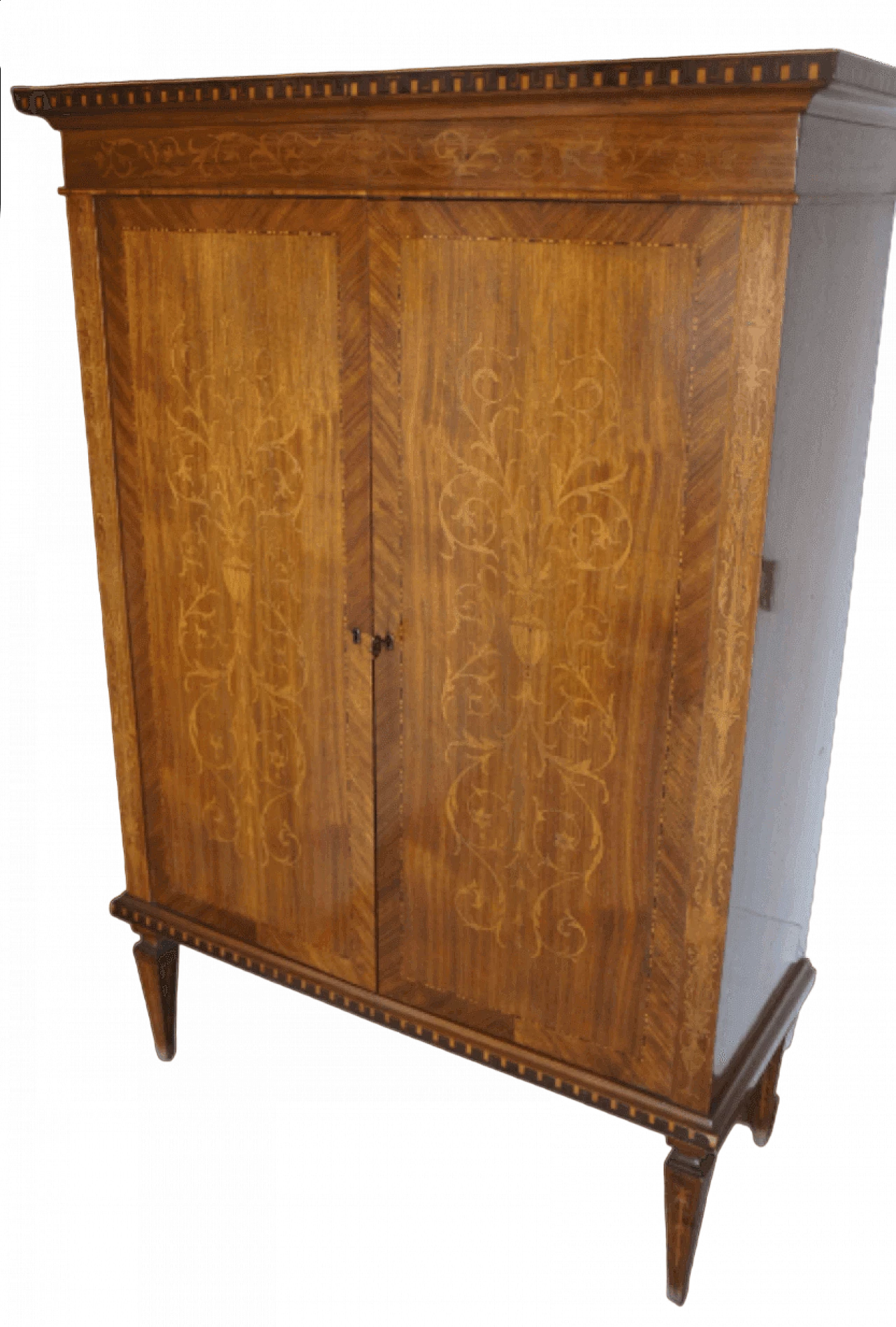 Walnut sideboard with bois de rose inlay, 1940s 15