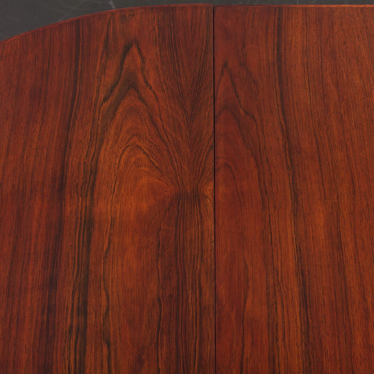 Rosewood dining table with drop-leaf in the style of Arne Vodder, 1960s 6