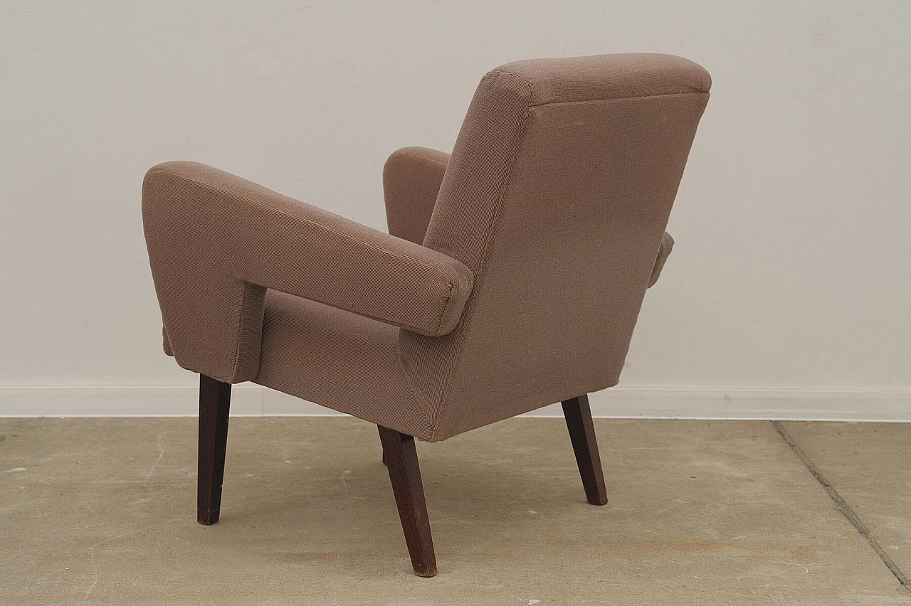 Pair of armchairs with beech legs by Jitona, 1970s 17