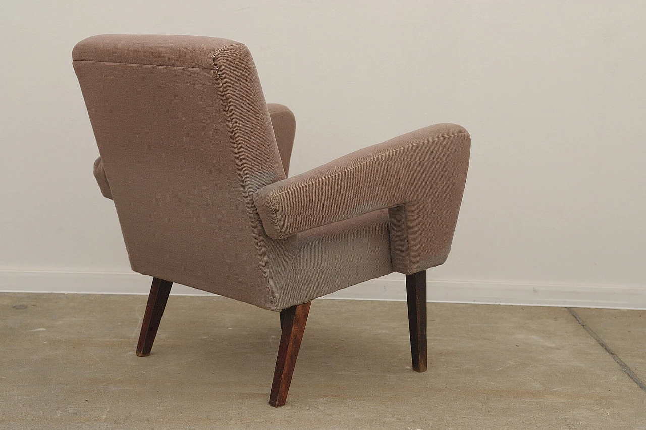 Pair of armchairs with beech legs by Jitona, 1970s 20