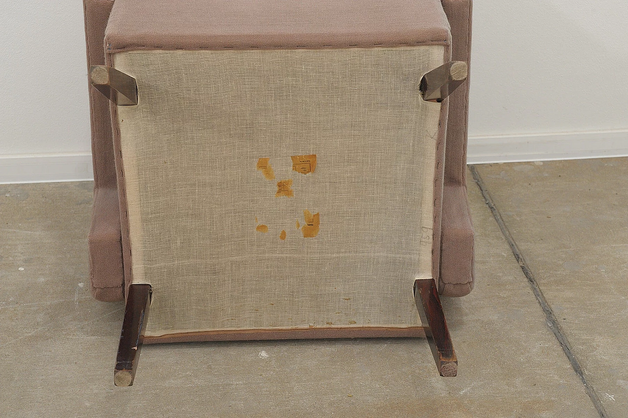 Pair of armchairs with beech legs by Jitona, 1970s 27