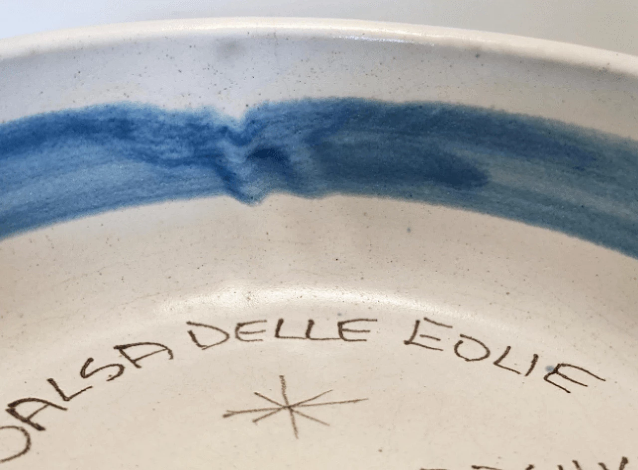 Glazed terracotta bowl by Giovanni De Simone, 1960s 10