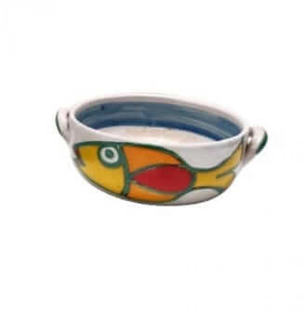 Glazed terracotta bowl by Giovanni De Simone, 1960s 16