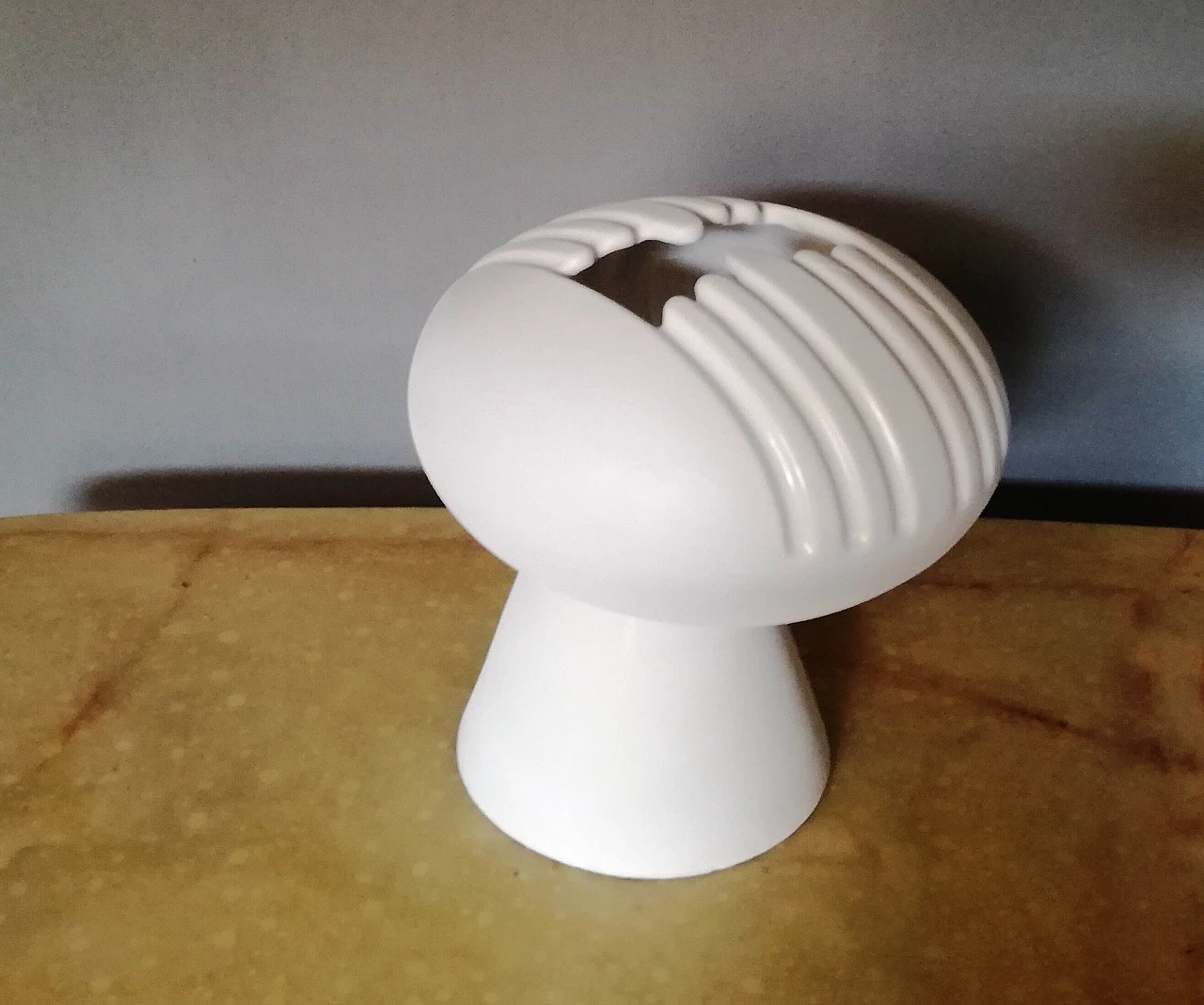 Spage Age ceramic vase by Enzo Bioli for Il Picchio, 1970s 5