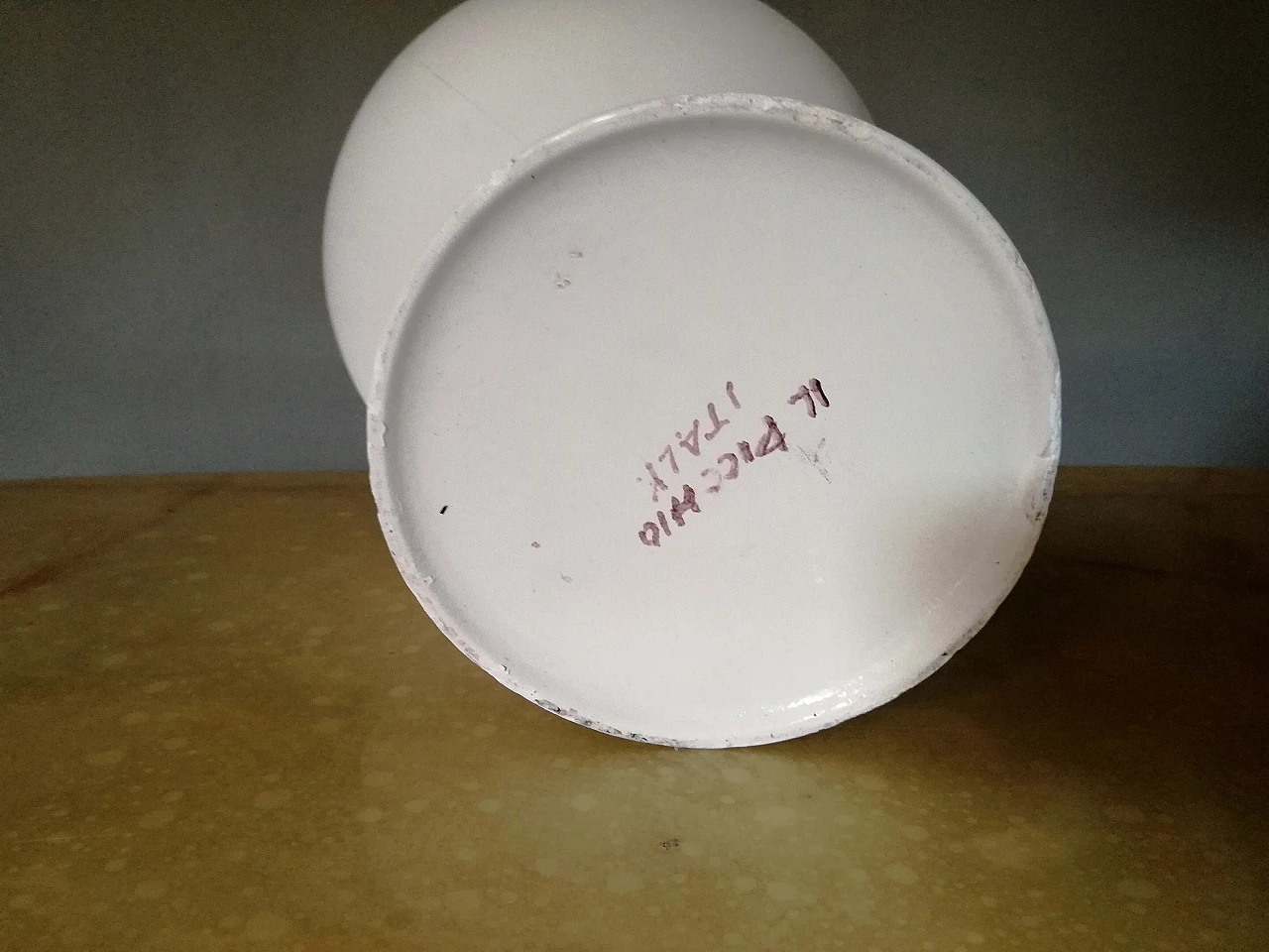 Spage Age ceramic vase by Enzo Bioli for Il Picchio, 1970s 11