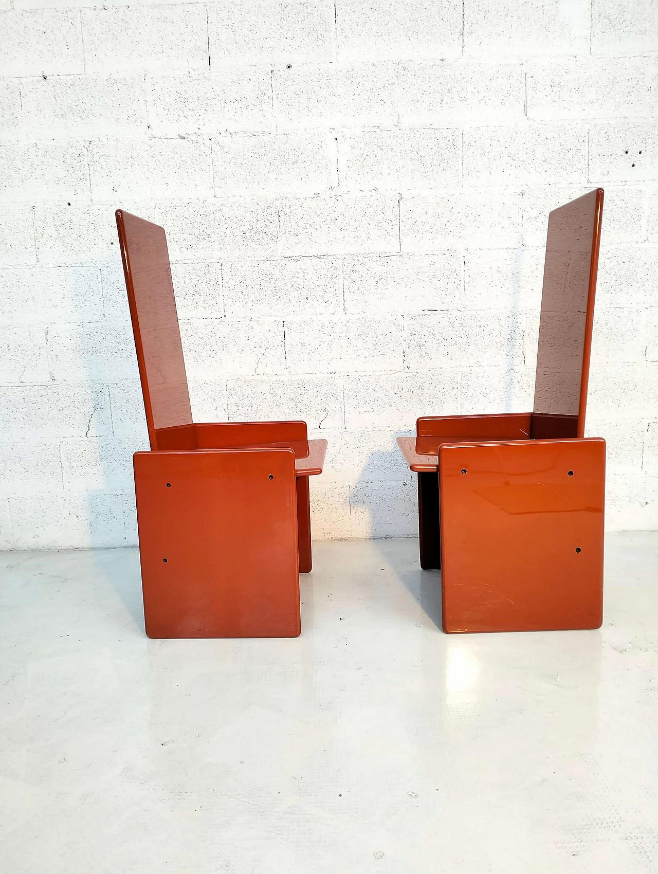 Pair of Kazuki chairs by Kazuhide Takahama for Simon, 1970s 8
