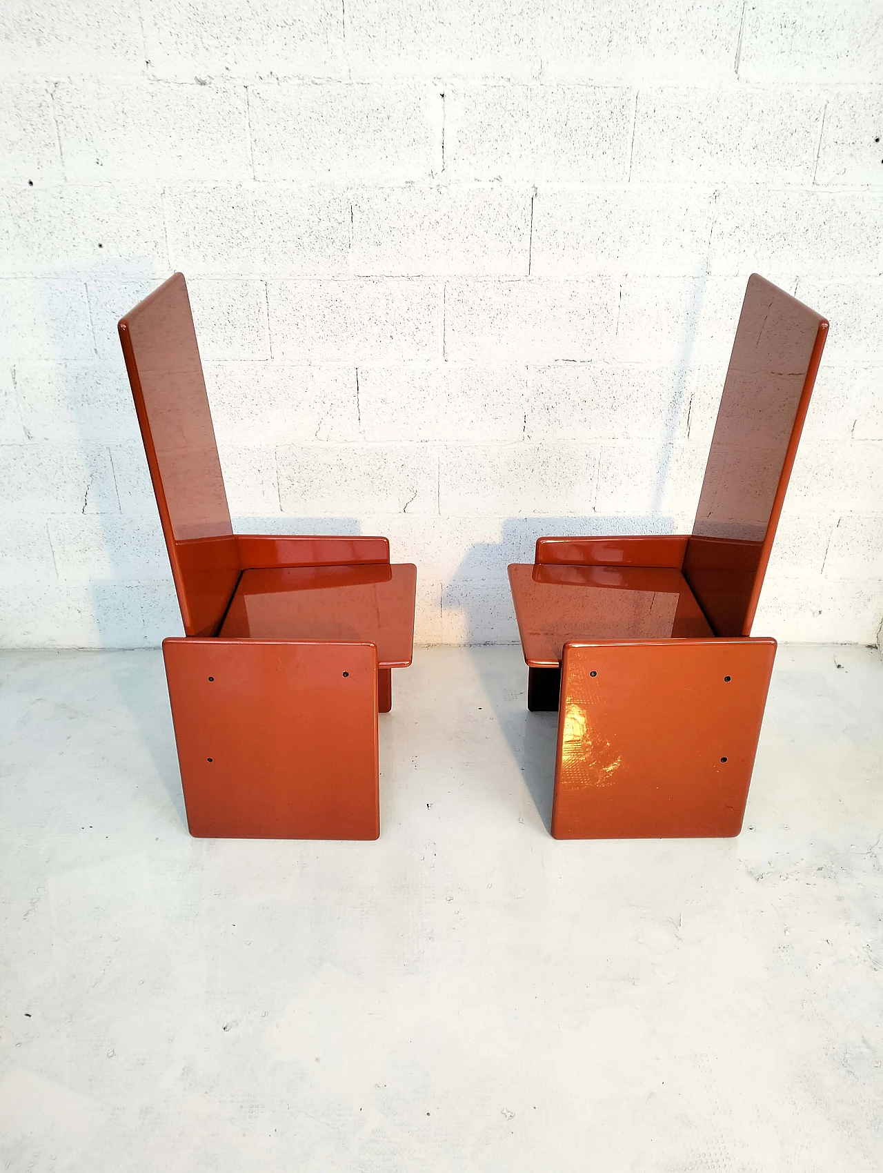 Pair of Kazuki chairs by Kazuhide Takahama for Simon, 1970s 9