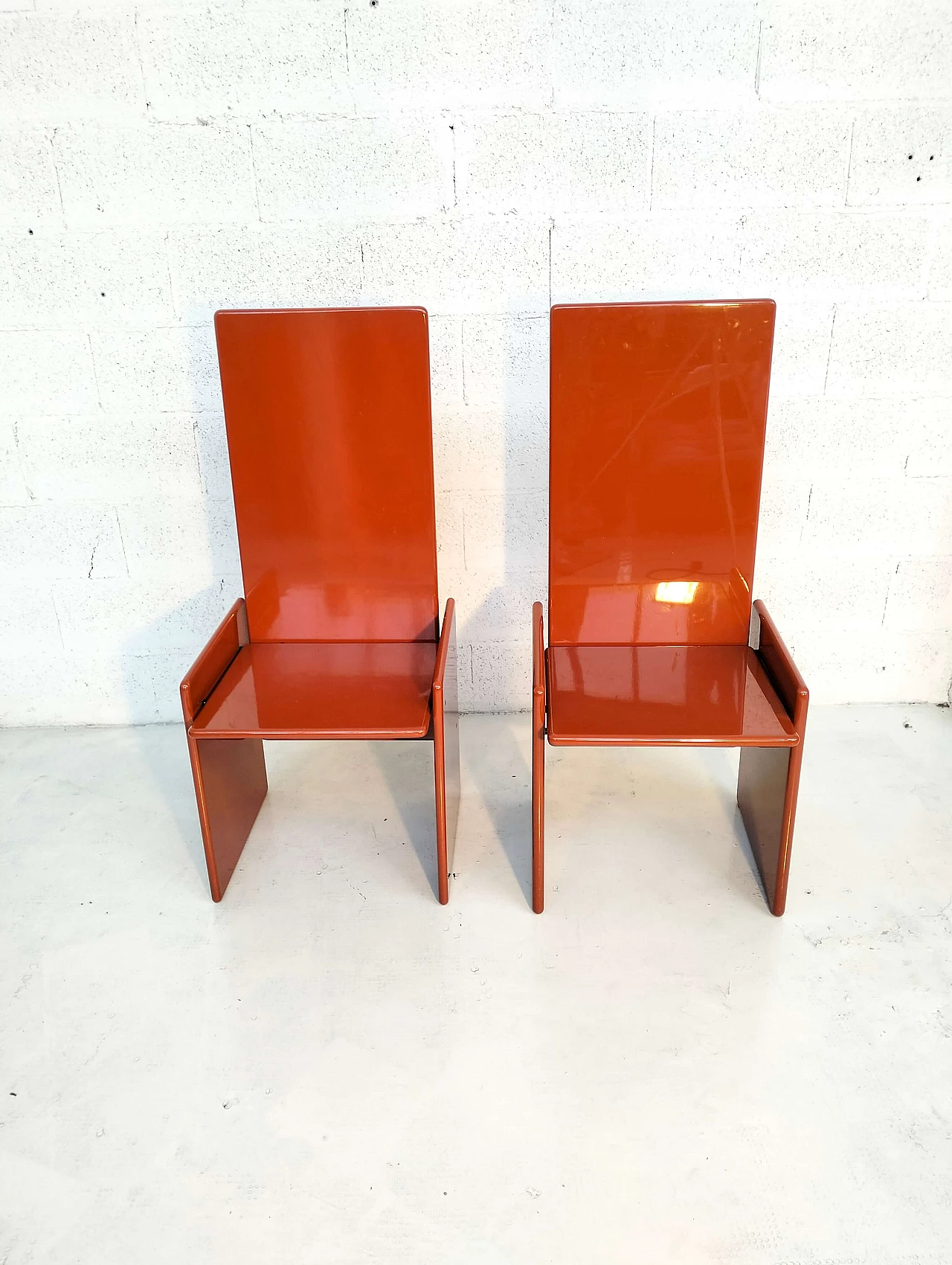 Pair of Kazuki chairs by Kazuhide Takahama for Simon, 1970s 13