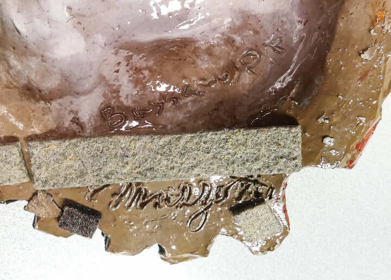 Maschera posacenere in ceramica di Torido Mazzotti per M.G.A. 10