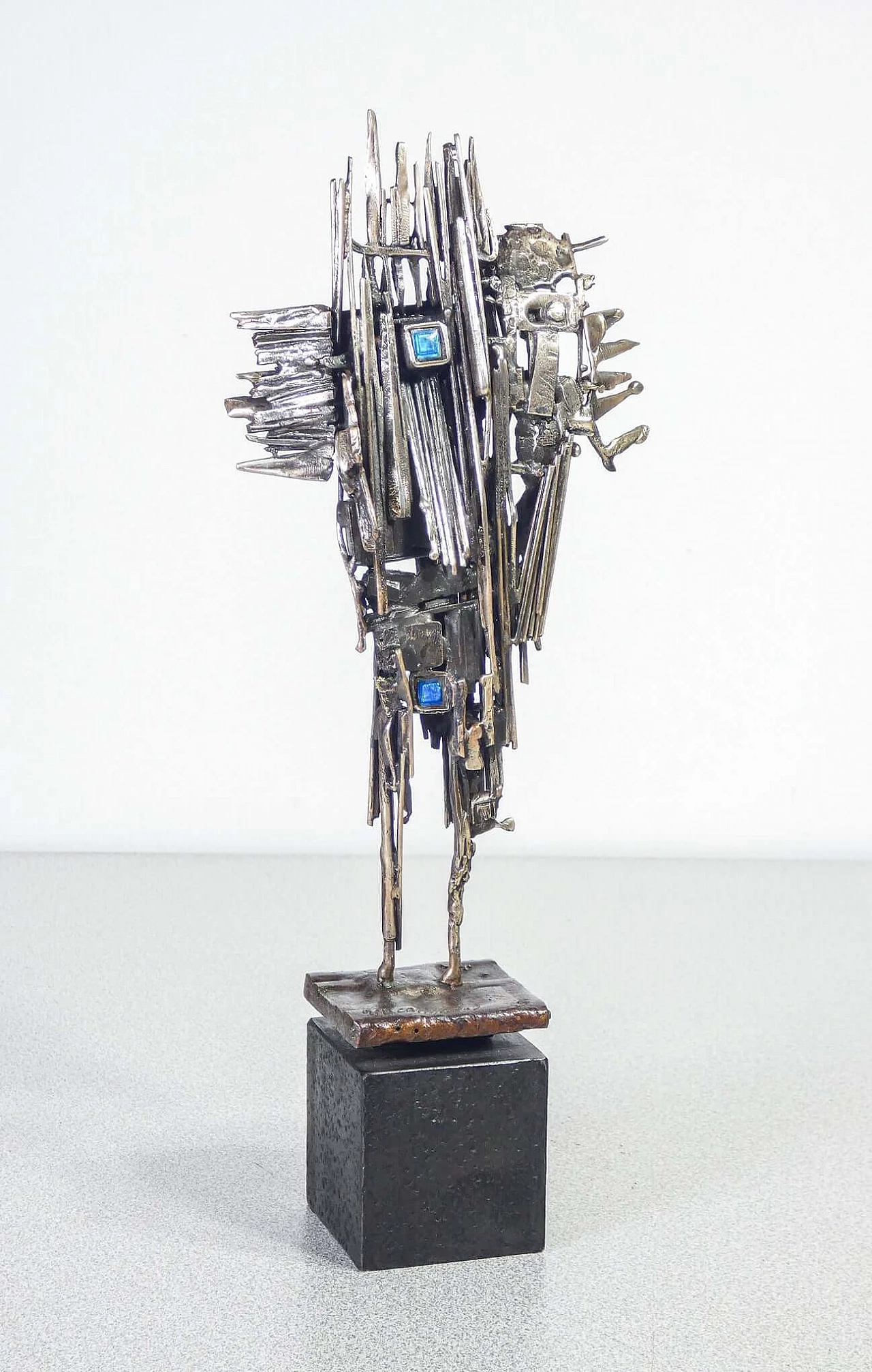 Metal and enamel sculpture by Del Campo, 1965 6