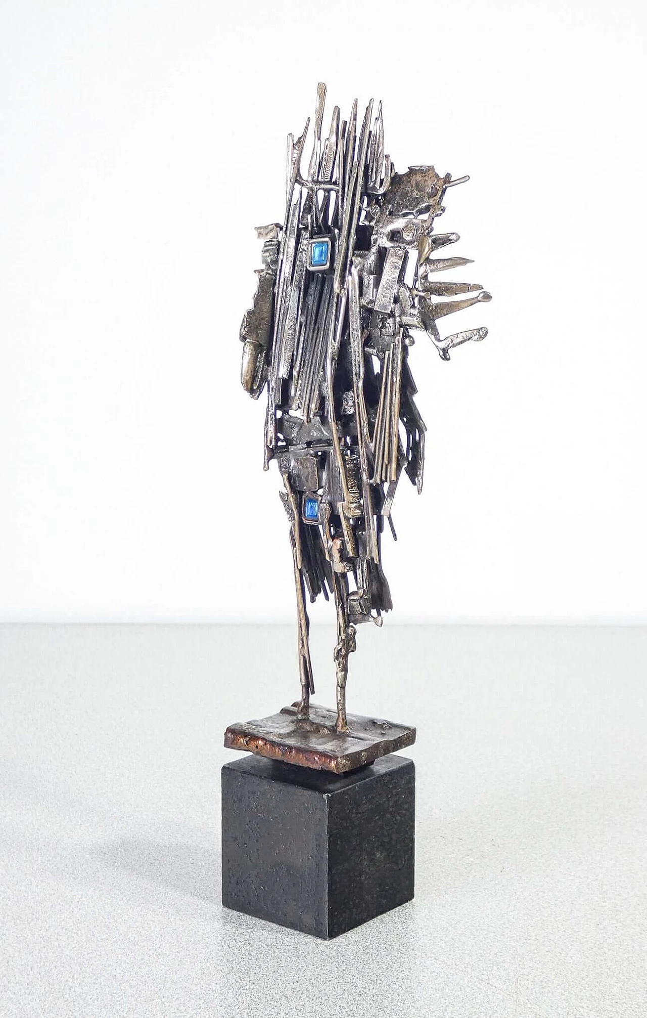 Metal and enamel sculpture by Del Campo, 1965 7