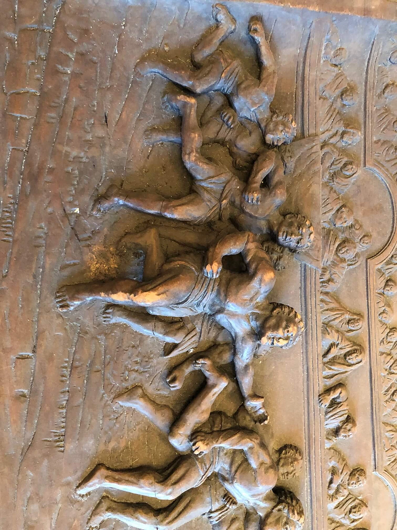 Carved solid wood sideboard, first half of the 19th century 3