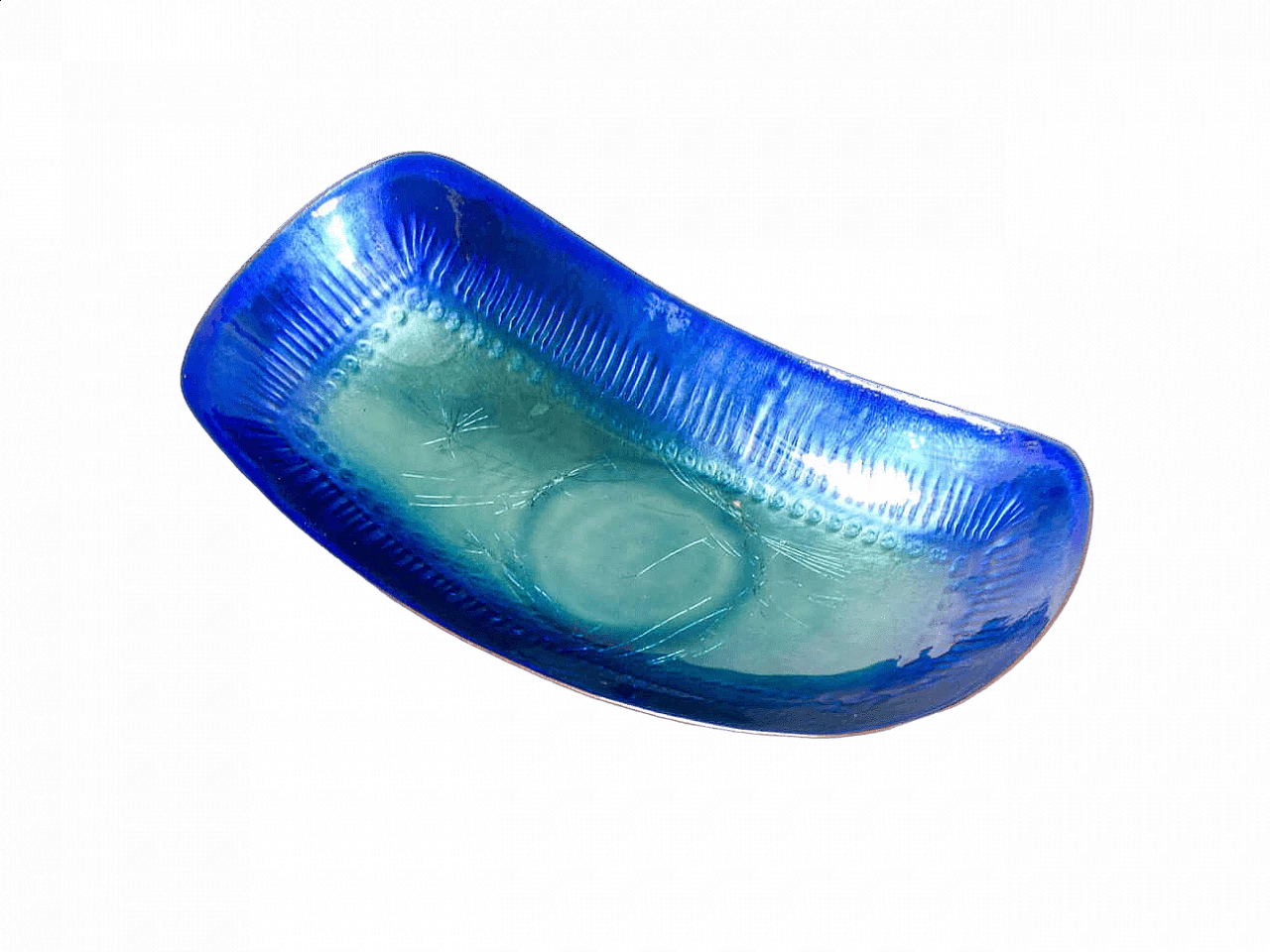 Svuotatasche in rame smaltato di Studio Laurana, anni '70 8